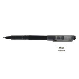 Marcador Roller Preto 0,3mm Needle Point x 50un