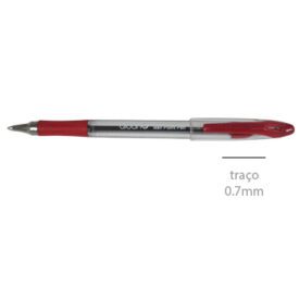 Esferográfica Vermelho 1mm Ball Point Grip x 12un