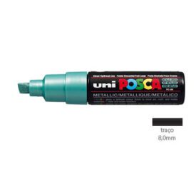 Marcador Uniball Posca PC-8K 8,0mm Verde Metálico (M5)