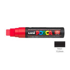 Marcador Uniball Posca PC-17K 15,0mm Vermelho (15)