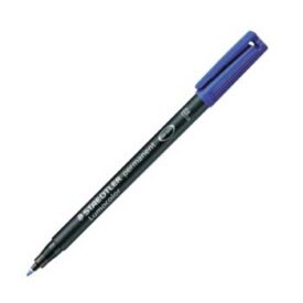 Marcador Permanente Fino Azul 0,6mm Lumocolor 318F x 10un