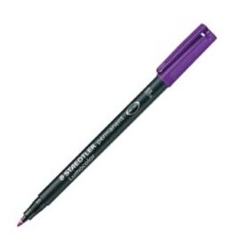Marcador Permanente Fino Violeta 0,6mm Lumocolor 318F x 10un