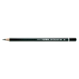 Lapis Grafite 4B Lyra Rembrandt Art Design x 12un