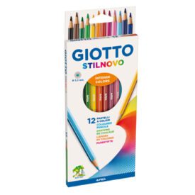 Lapis Cor 18cm Giotto Stilnovo Cx Cartao 12un