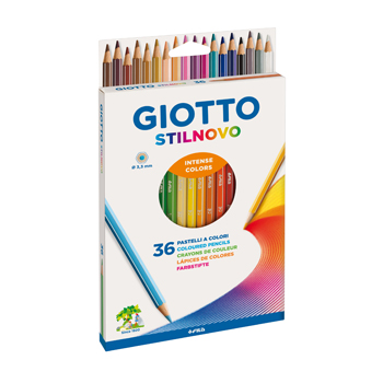 Lapis Cor 18cm Giotto Stilnovo Cx Cartao 36un