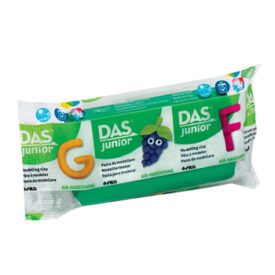 Pasta Modelar Verde Escuro Junior DAS 100g x 2un