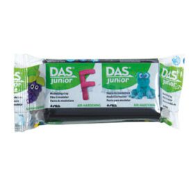 Pasta Modelar Preto Junior DAS 100g x 2un