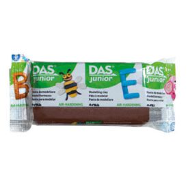 Pasta Modelar Castanho Junior DAS 100g x 2un