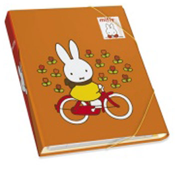 Capa A4 4 Argolas L/E C/Rec+Ind Miffy