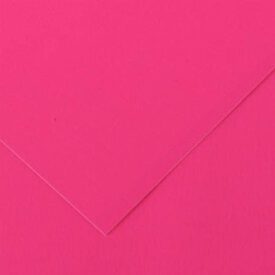 Cartolina 50x65cm Magenta Fluorescente 250g 25 Folhas Canson