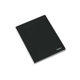 Caderno Agrafado A5 Quadriculado Ambar Preto x 2un