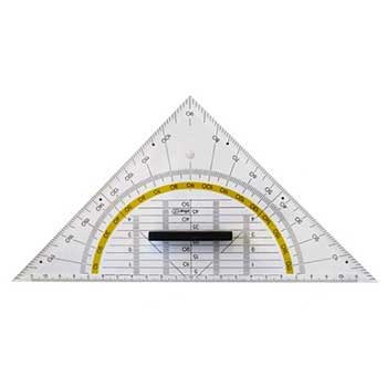 Esquadro Geométrico 25cm Tipo Aristo