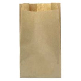 Saco Papel Pão 24x7x42cm Castanho 1000un