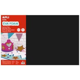 Placa de Cor Musgami 40x60cm 2mm Preto 5Fls