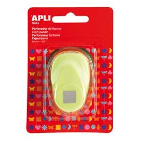 Furador Apli forma em Quadrado Verde