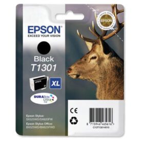 Tinteiro Epson T1301 Preto C13T13014010 25ml 945 Pág.