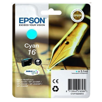 Tinteiro Epson 16 Azul C13T16224010 3,1ml