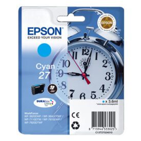 Tinteiro Epson 27 Azul C13T27024010 3,6ml