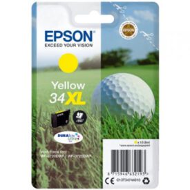 Tinteiro Epson 34XL Amarelo C13T34744010 10,8ml 950 Pág.