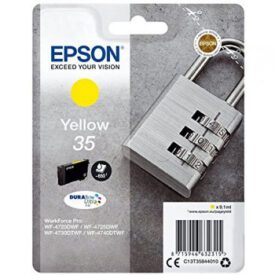 Tinteiro Epson 35 Amarelo C13T35844010 9,1ml 650 Pág.