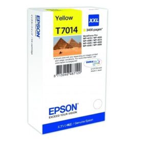 Tinteiro Epson T7014 Amarelo C13T70144010 34,2ml 3400 Pág.