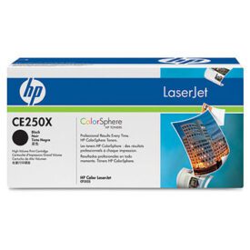 Toner HP 504X Preto CE250X 10500 Pág.