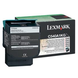 Toner LEXMARK Retorno Preto C540A1KG 1000 Pág.