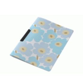 Dossier Plast c/Clip Marimekko 325x245mm Azul-1un