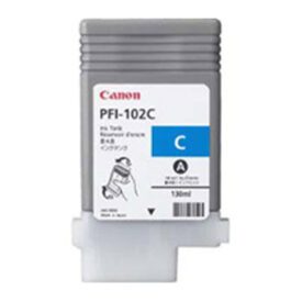 Tinteiro Canon PFI-102 Azul 0896B001 130ml