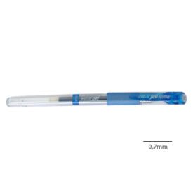 Esferográfica Azul 0,7mm Gel Jell-Zone 12un