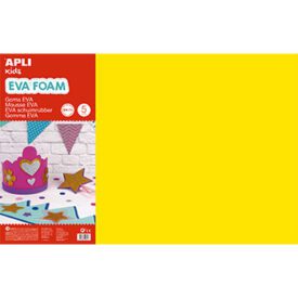 Placa de Cor Musgami 40x60cm 2mm Amarelo 5Fls