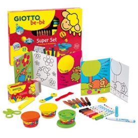 Conjunto Giotto Be-Be p/Colorir e Modelar