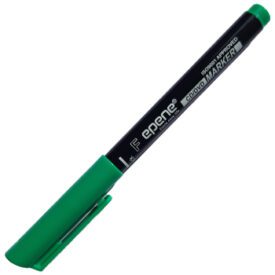Marcador Permanente Fino Verde 0,6mm Epene 0106CD x 2un