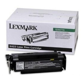 Toner LEXMARK Retorno Preto 12A4715 12000 Pág.