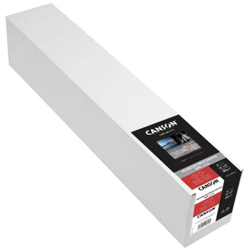 Papel 0610mmx012,20m 385g Canson Canvas WR Matte 1 Rolo