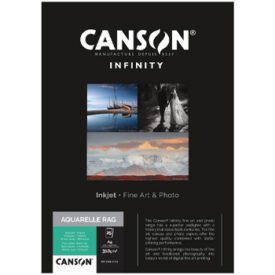 Papel A4 310g Canson Infinity Aquarelle Rag 100% 25Fls