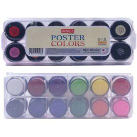 Guache 12 Cores Poster Color 15ml