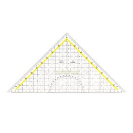 Esquadro Desenho HYP32,5cm Aristo AR16482 com Pega Fixa