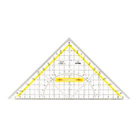 Esquadro Desenho HYP25cm Aristo AR16504 com Pega Removível