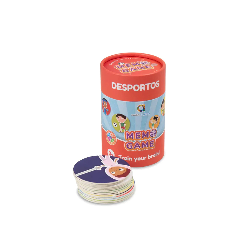 Jogo de Memória Desportos Ambarscience