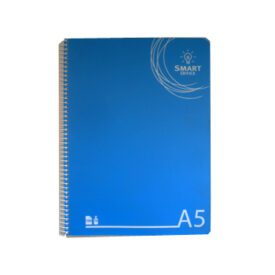 Caderno Espiral A5 Quadriculado PP Smart Office x 10un