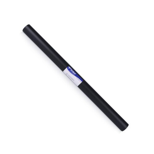 Forra Livros Autocolante 050cmx2m Preto Matte Rolo