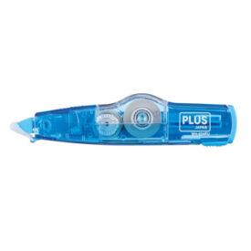 Corretor Fita PLUS Bi-Direcional 4.2mmx6mts Azul Blister x 2un
