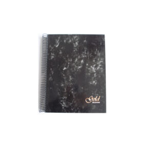 Caderno Espiral A4 Quadriculado Gold Block