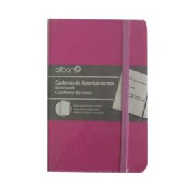 Bloco Notas Liso 14,2x9,6cm Rosa 96Fls