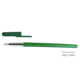 Esferográfica Verde 1mm Ball Point Opaca 50un