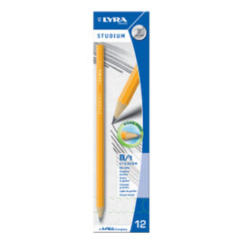 Lápis Carvão Nº1-B Lyra Studium Cx 12un