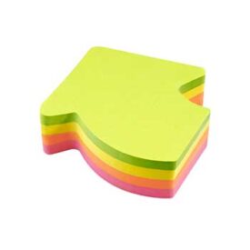 Bloco Notas Aderentes 70x70mm Seta 200 Folhas