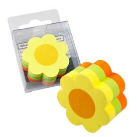 Bloco Notas Aderentes 50x50mm Flor 225 Folhas