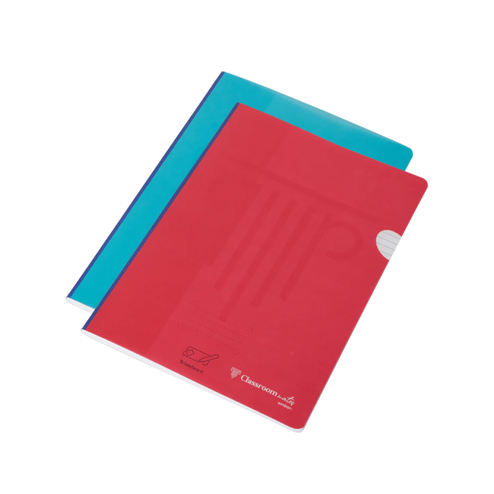 Caderno Agrafado A4 Pautado PP Ambar Sortido 2un